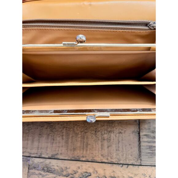 Céline Macadam Long wallet Classic Brown w/Tan leather trim - Picture 11 of 13